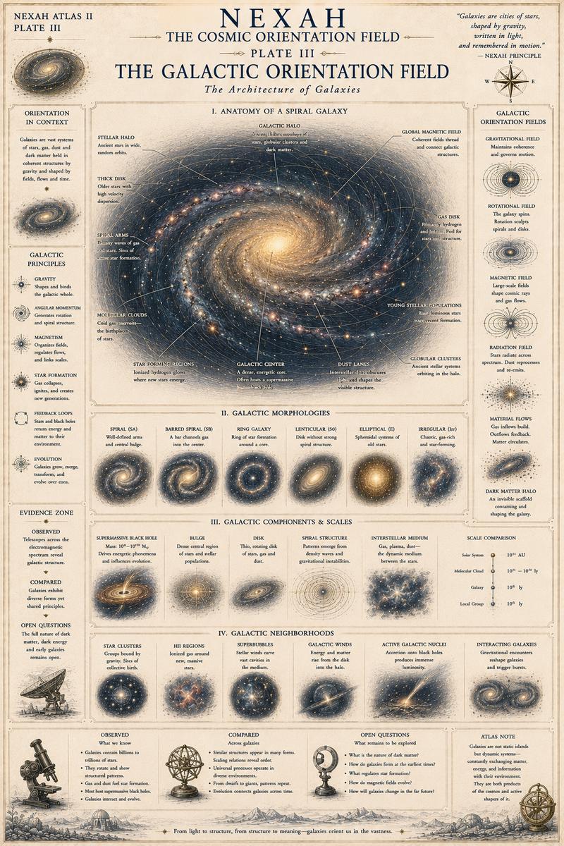 Cosmic Orientation Field: Plate III