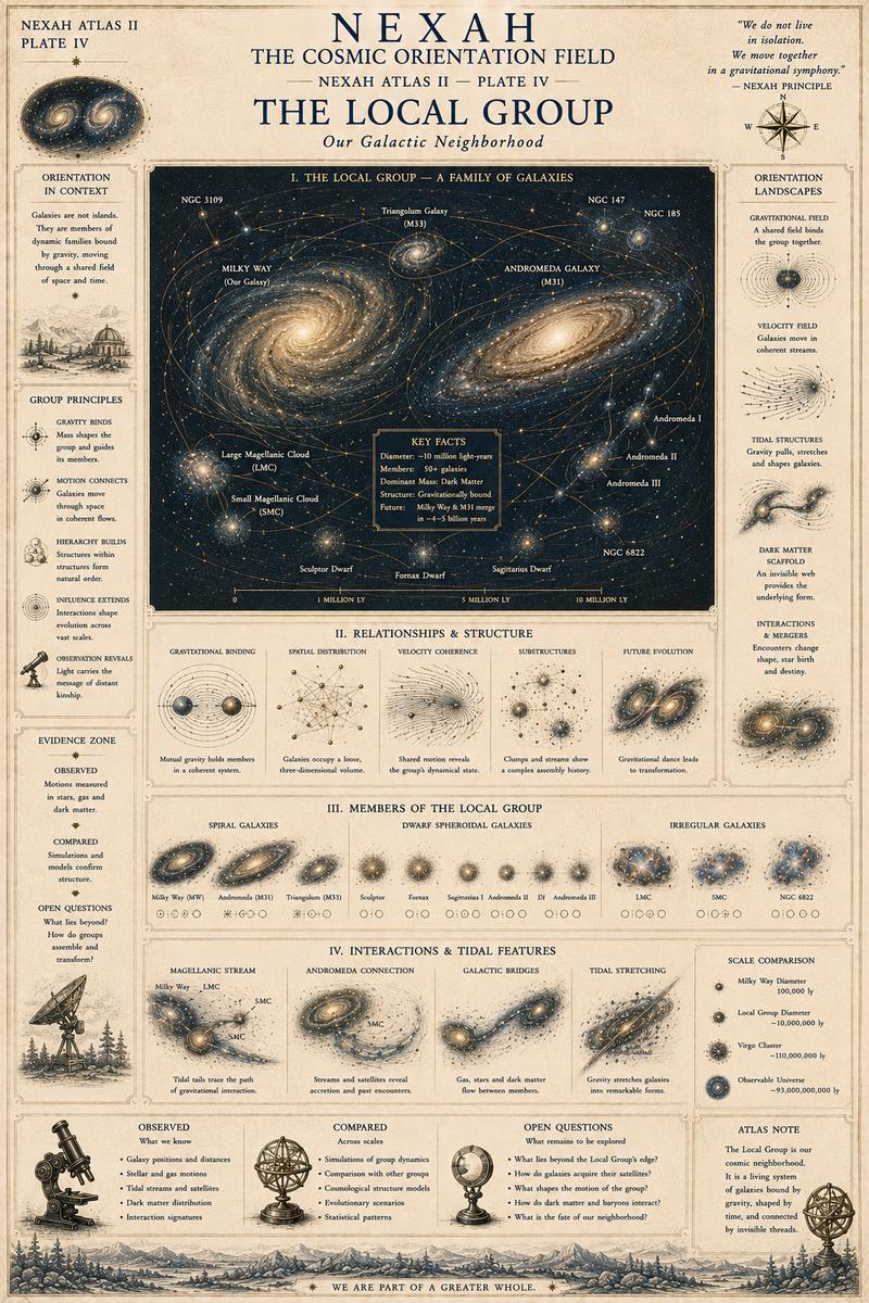 Cosmic Orientation Field: Plate IV