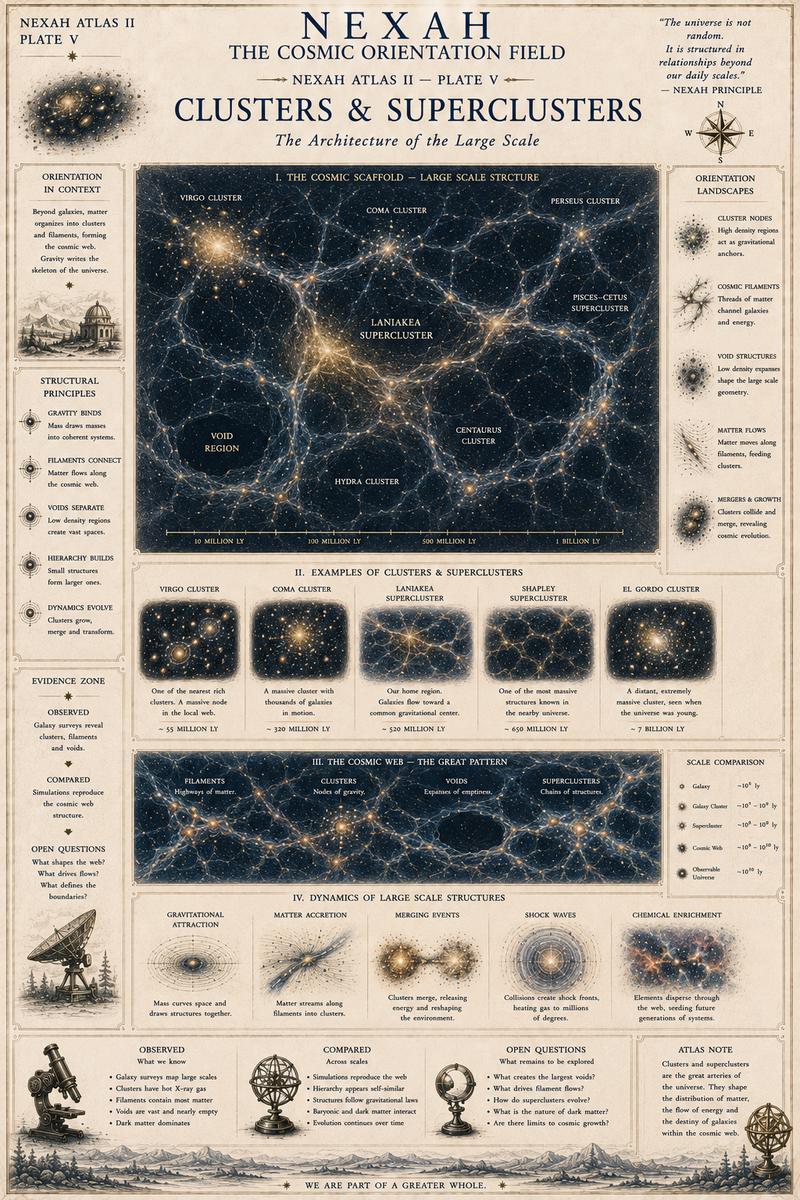 Cosmic Orientation Field: Plate V