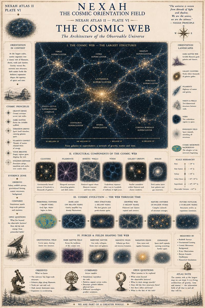 Cosmic Orientation Field: Plate VI
