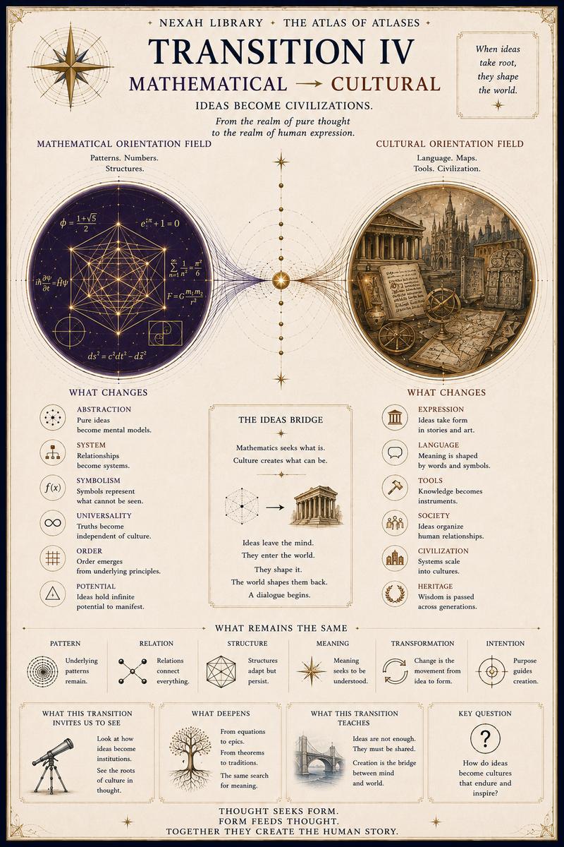 Mathematical Orientation Field: Transition IV