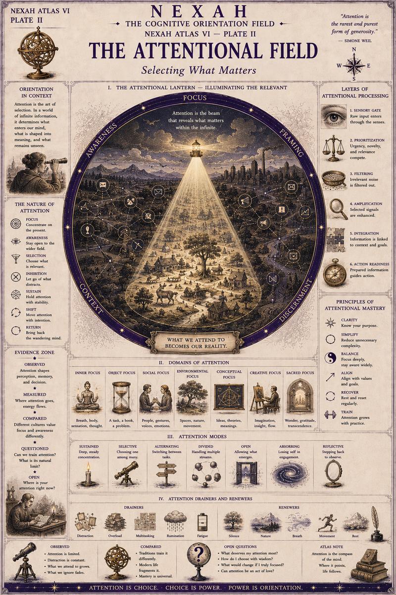 Cognitive Orientation Field: Plate II