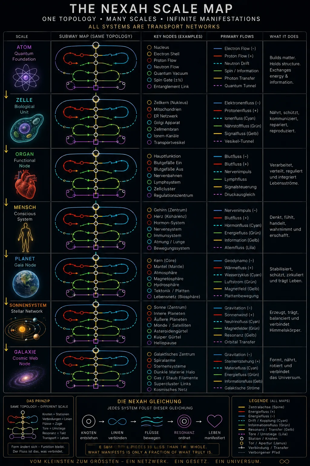 NEXAH Atlas — The NEXAH Scale Map
